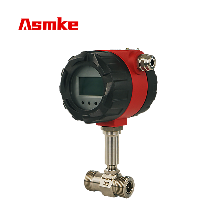 Asmke Stainless Steel Clamp Liquid Turbine Flowmeter