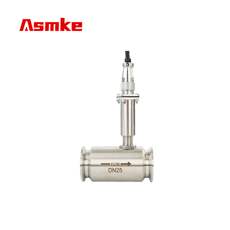 Clamp Type Pulse Output Turbine Flowmeter Full View