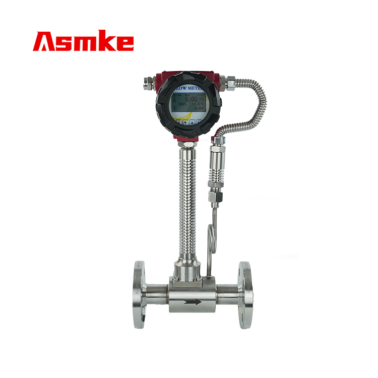 Flange Type Temp & Pressure Compensation Vortex Flowmeter