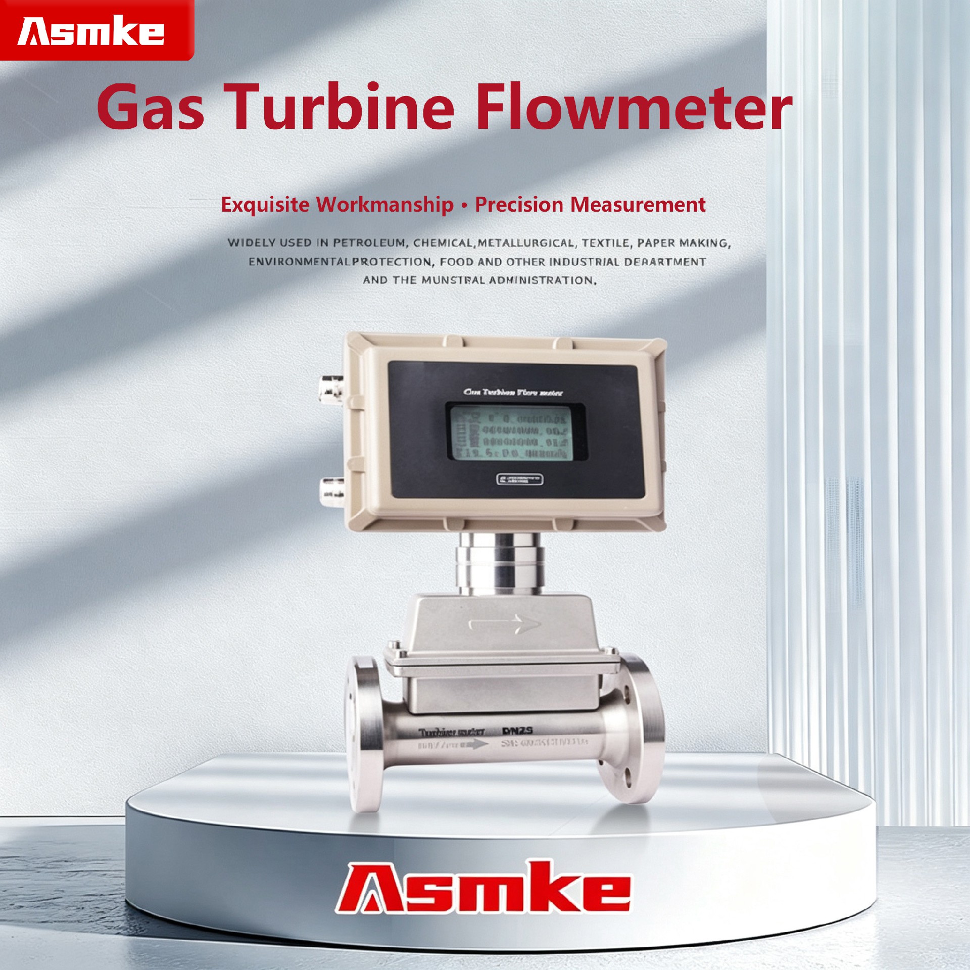 LWGQ/LWQ/LWQZ Series Intelligent Gas Turbine Flowmeter